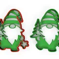 Bộ khuôn bánh quy gnome Giáng sinh 8 chiếc - Thumbnail 5