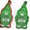 Bộ khuôn bánh quy gnome Giáng sinh 8 chiếc - Thumbnail 6