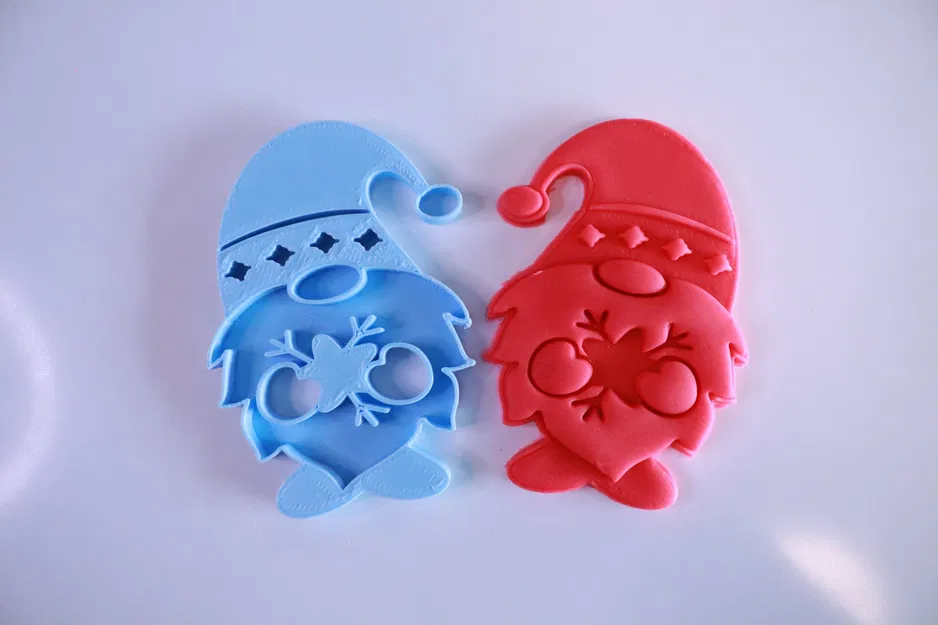 Bộ khuôn bánh quy gnome Giáng sinh 8 chiếc - Image 9