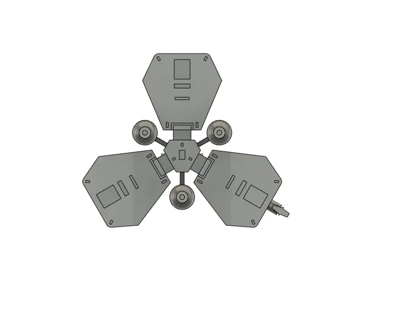 Mô hình MK2 1/1700 EDI-402 Laohu từ Gundam 00 - Image 7