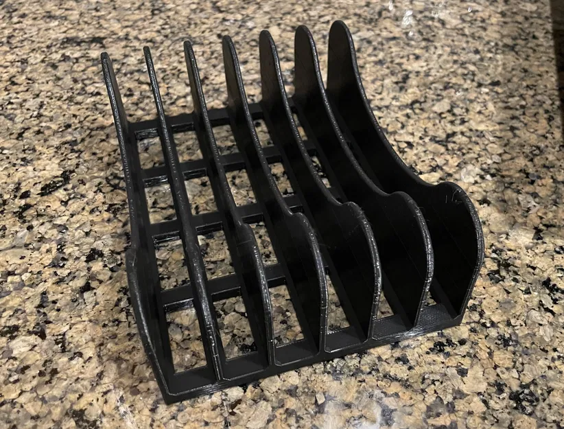 Giá đỡ cho nắp hộp nhựa trong bếp - Image 3