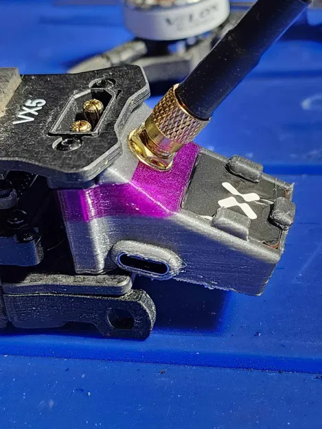 Giá đỡ Foxeer m10Q 180 GPS + SMA + USBC cho FlyFishRC Volador VX5 - Image 1