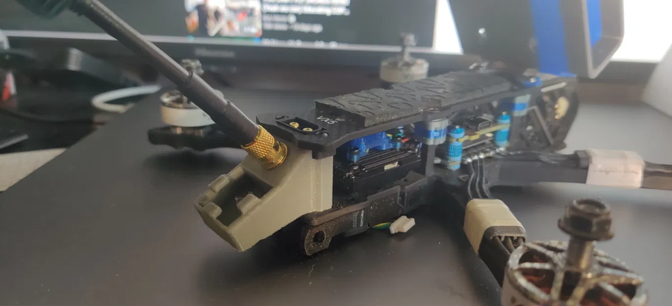 Giá đỡ Foxeer m10Q 180 GPS + SMA + USBC cho FlyFishRC Volador VX5 - Image 4