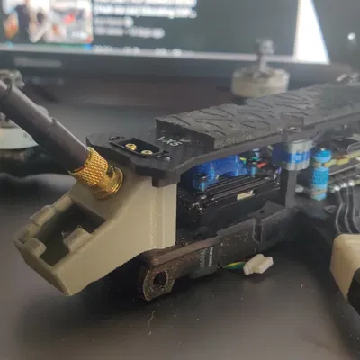 Giá đỡ Foxeer m10Q 180 GPS + SMA + USBC cho FlyFishRC Volador VX5