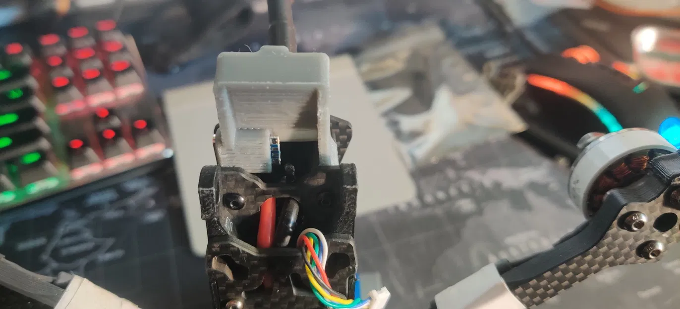 Giá đỡ Foxeer m10Q 180 GPS + SMA + USBC cho FlyFishRC Volador VX5 - Image 5