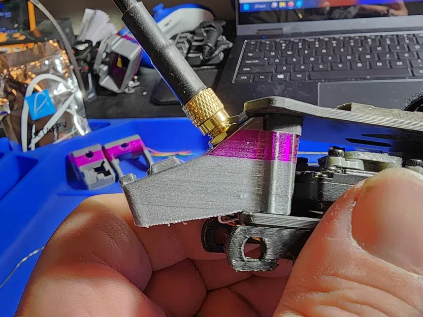 Giá đỡ Foxeer m10Q 180 GPS + SMA + USBC cho FlyFishRC Volador VX5 - Image 6