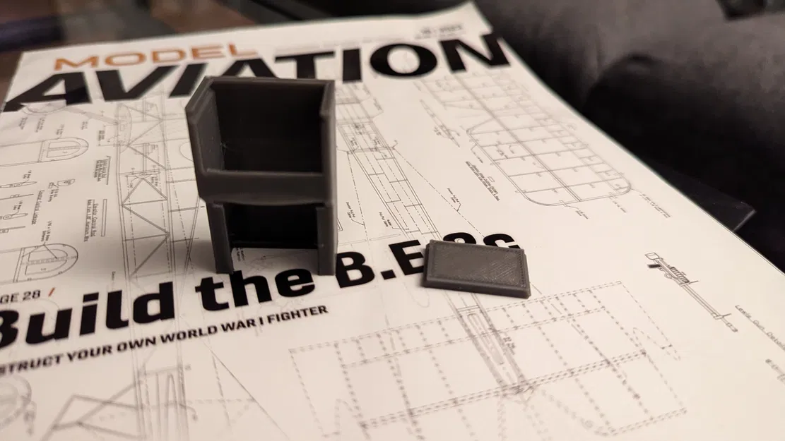 Giá đỡ cho bộ thu Spektrum AR631 trong máy bay RC - Image 3