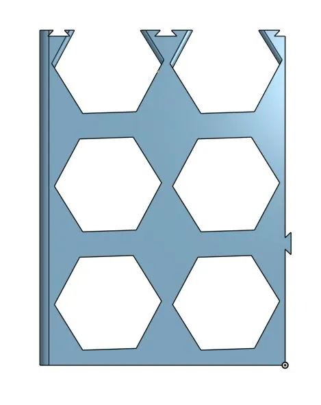 Bảng đỡ Airsoft dễ in 4 phần cho Platecarrier - Image 3