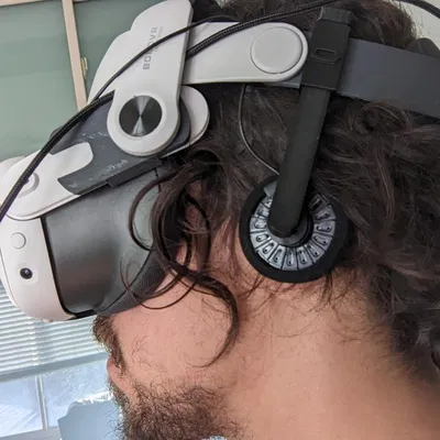 Giá đỡ tai nghe Koss Porta Pro cho Quest 3 BoboVR