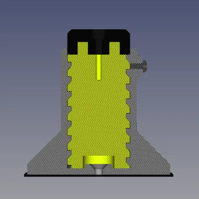 Cụ chặn cửa điều chỉnh không dùng cho tay nắm cửa