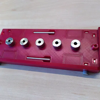 Mẫu khoan 32 lỗ với chặn có thể tháo rời