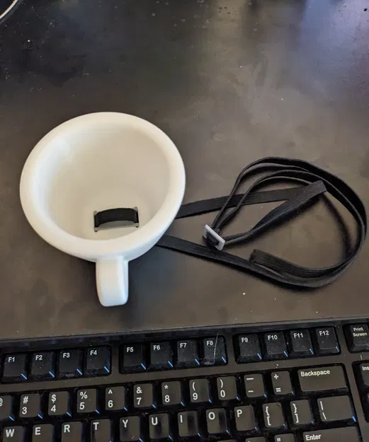 Cốc espresso cho trang phục Nhân vật Uống Quá Nhiều Cà Phê - Image 4