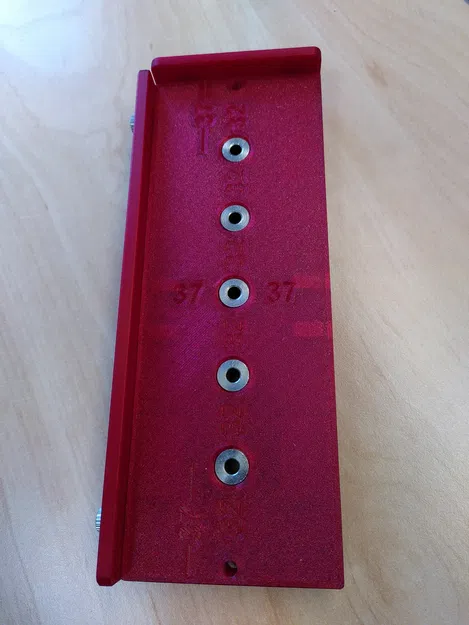 Mẫu khoan 32 lỗ với chặn có thể tháo rời - Image 2