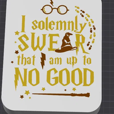 Hộp đèn LED nhiều màu chủ đề Harry Potter