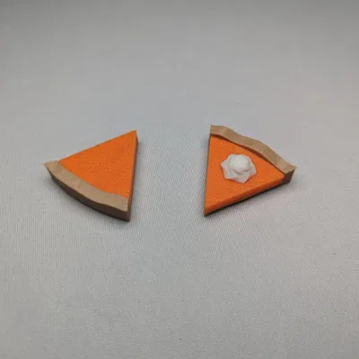 Bông tai hình bánh bí ngô cho mùa thu