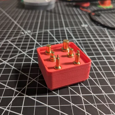 Giá đỡ đầu nối ren TS100 từ Gridfinity