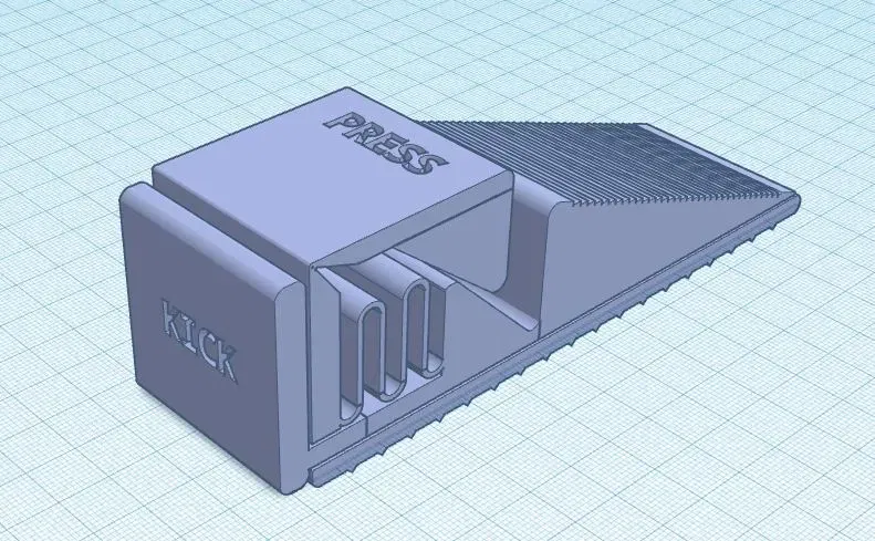 Giá đỡ cửa Kicky dễ dàng in tại chỗ và sử dụng chân - Image 2