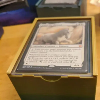 Hộp bài EDH tùy chỉnh cho 100 thẻ bài đã bọc