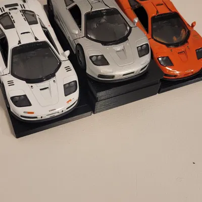 Giá đỡ ô tô diecast ba tầng cho mô hình 1/32-1/40