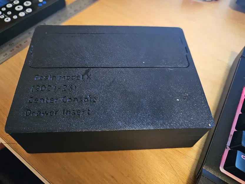 Hộp đựng ngăn kéo trung tâm cho Tesla Model X 21-23 - Image 4