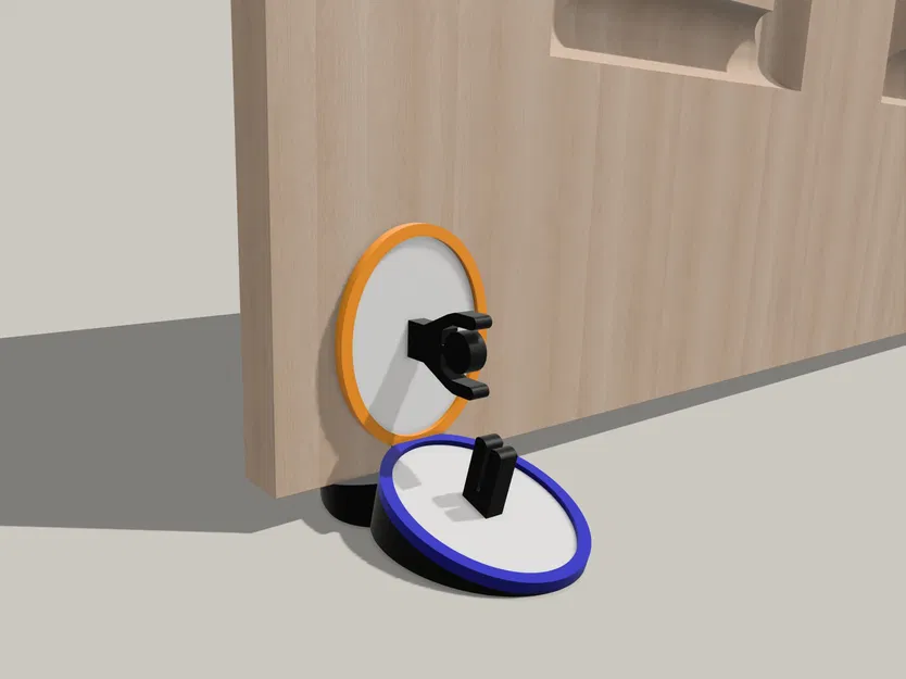 Chặn cửa Portal 2 v2 (Không hỗ trợ và chân TPU) - Image 1