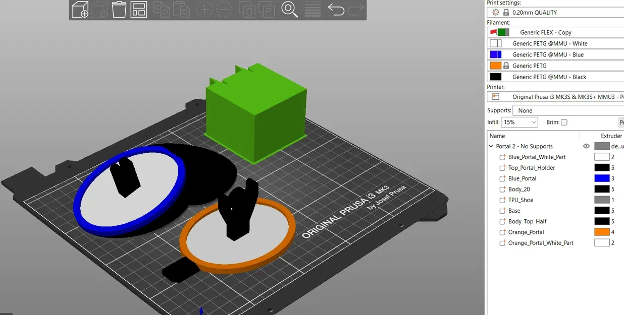 Chặn cửa Portal 2 v2 (Không hỗ trợ và chân TPU) - Image 8