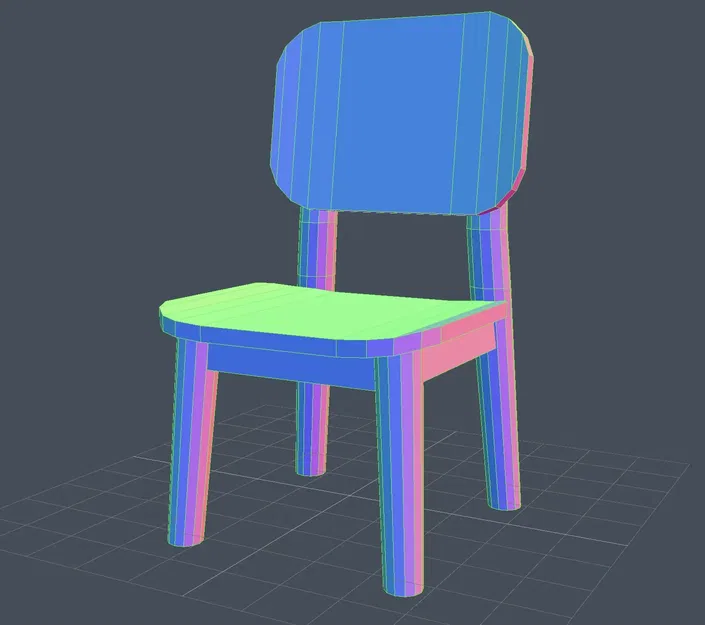 Ghế búp bê nhỏ gọn và xinh xắn - Image 1