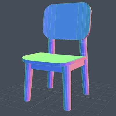 Ghế búp bê nhỏ gọn và xinh xắn