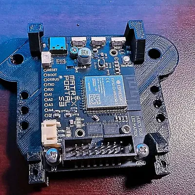 Giá đỡ 8020 cho Adafruit Matrix Portal S3