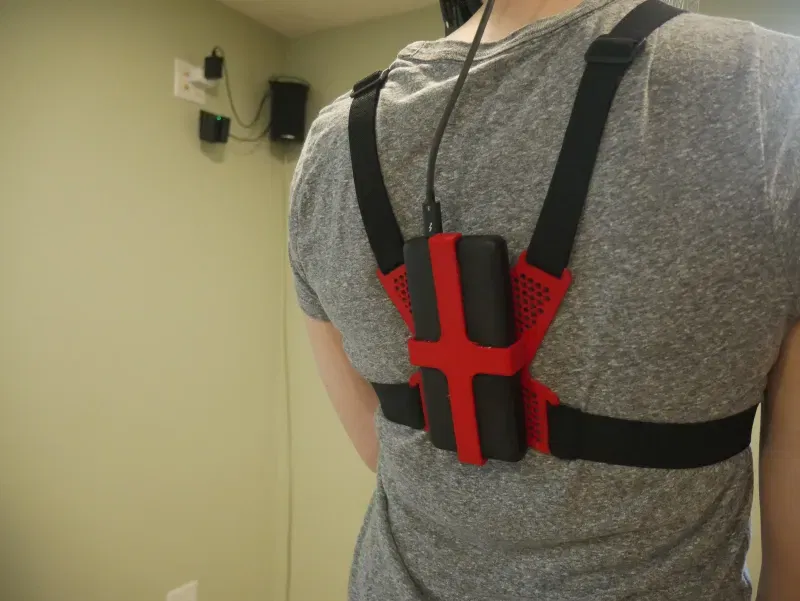 Giá đỡ pin cho dây đeo ngực VR không dây - Image 1