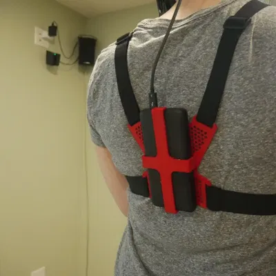 Giá đỡ pin cho dây đeo ngực VR không dây