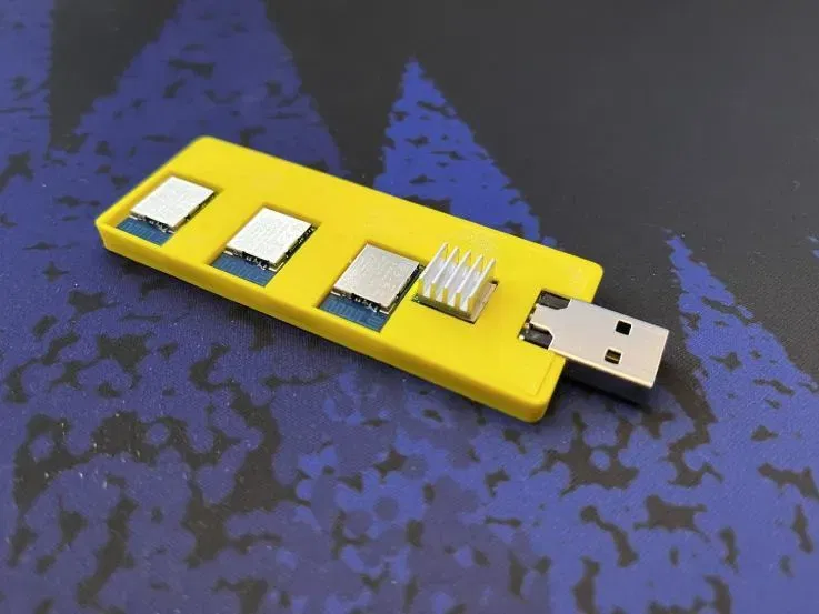 Vỏ dongle Tundra 5/7 với tản nhiệt 8x8x5 - Image 2