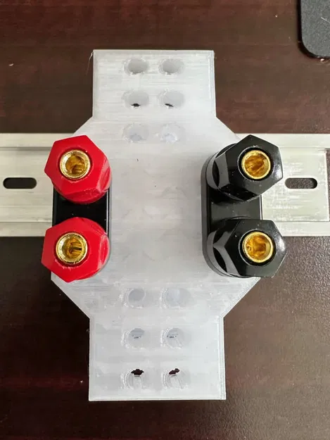 Điểm kiểm tra điện áp và dòng điện gắn trên thanh din - Image 1