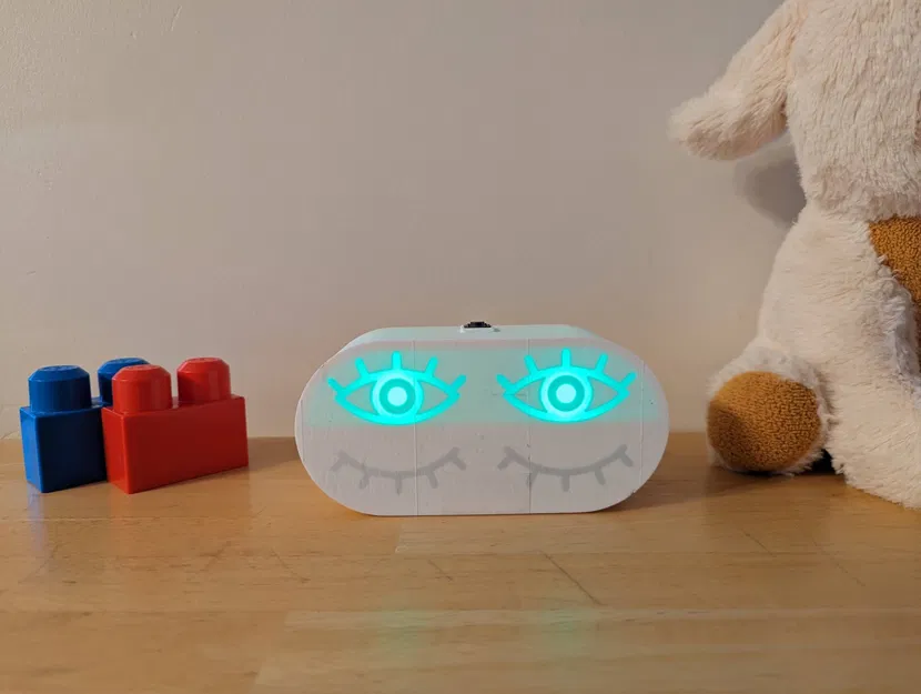 Đèn ngủ thông minh cho trẻ em với đồng hồ báo thức - Image 1
