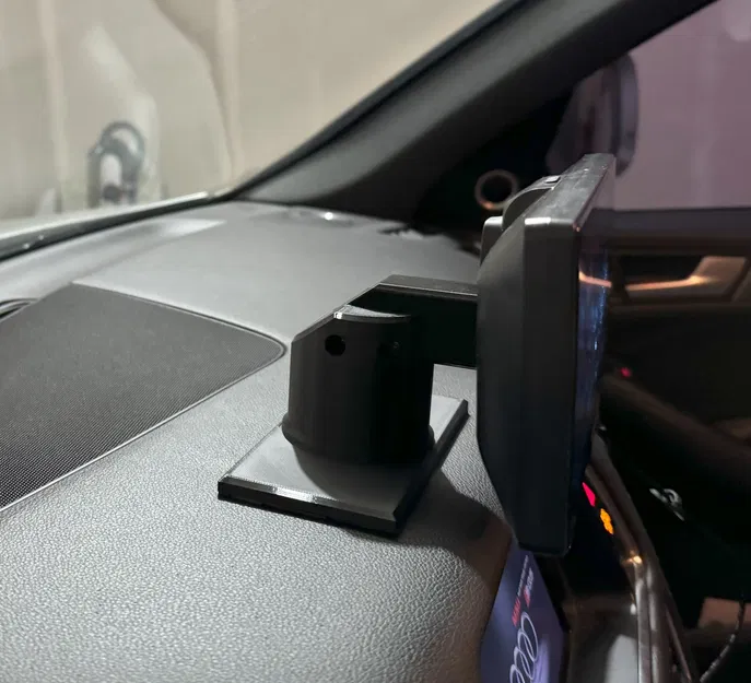 Giá đỡ xe hơi cho bộ phát CarPlay và Android Auto không dây - Image 1