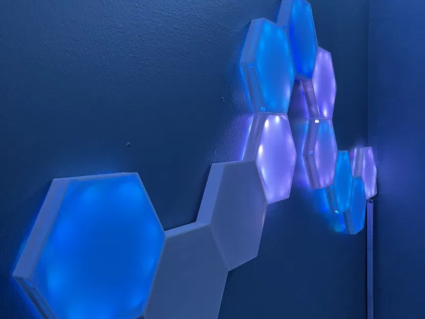 Hexagon Nano Leaf in 3D cho ánh sáng trang trí - Image 5