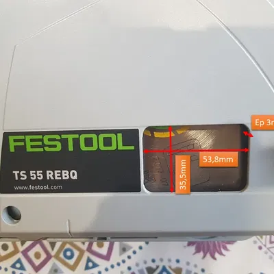 Che bụi cho máy cưa Festool TS55 REBQ