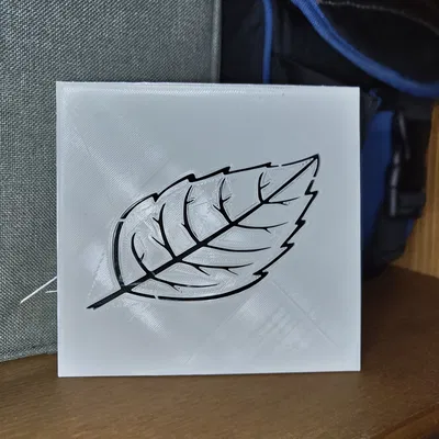 Mô hình khuôn lá hoàn hảo để làm món giòn