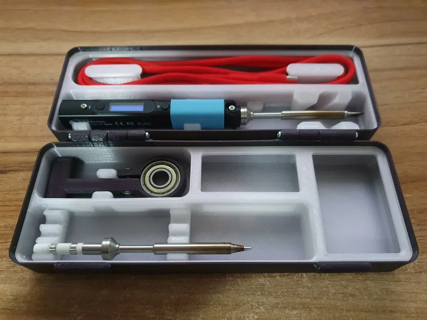 Vỏ bảo vệ Pinecil với logo Pine64 và khay lớn hơn - Image 3