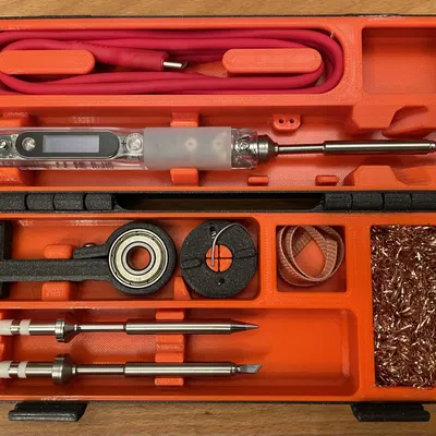 Vỏ đựng Pinecil/TS100 in nhiều phần và vật liệu