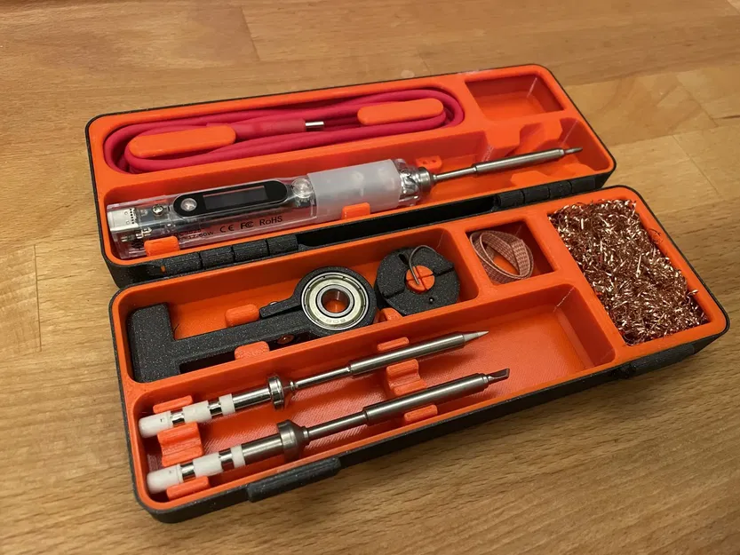 Vỏ đựng Pinecil/TS100 in nhiều phần và vật liệu - Image 3