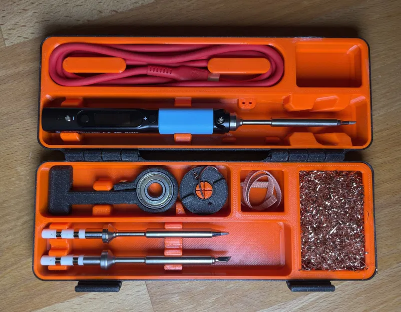 Vỏ đựng Pinecil/TS100 in nhiều phần và vật liệu - Image 4