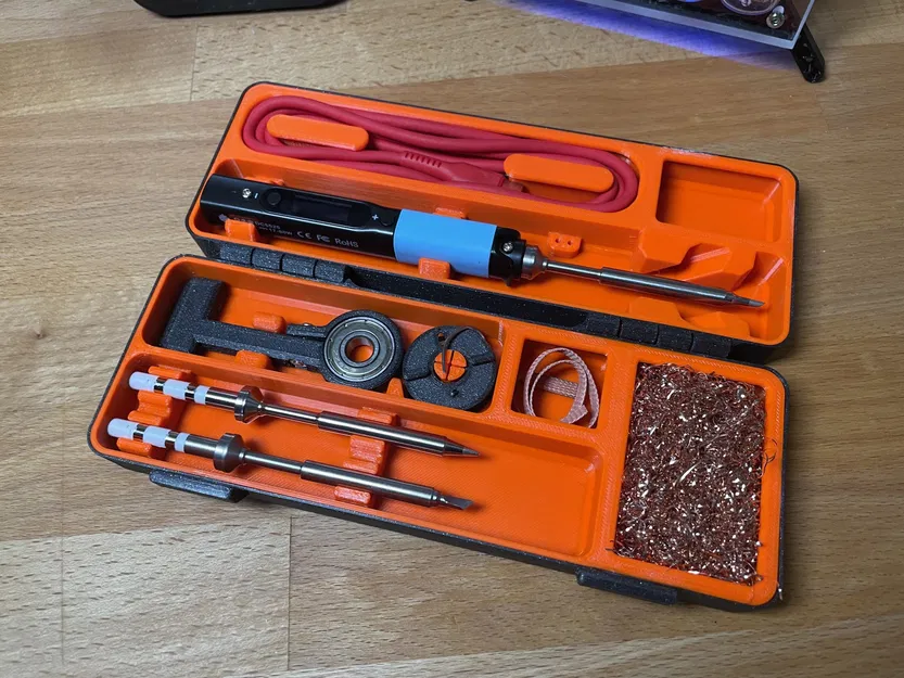 Vỏ đựng Pinecil/TS100 in nhiều phần và vật liệu - Image 6