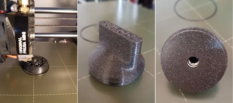 Núm điều chỉnh Festool V2 với đai ốc M6 bên trong - Image 1