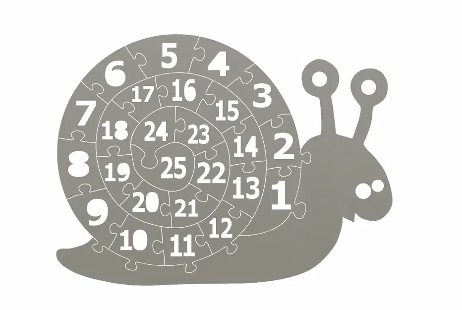 Câu đố ốc sên giúp trẻ học số và màu sắc - Image 2