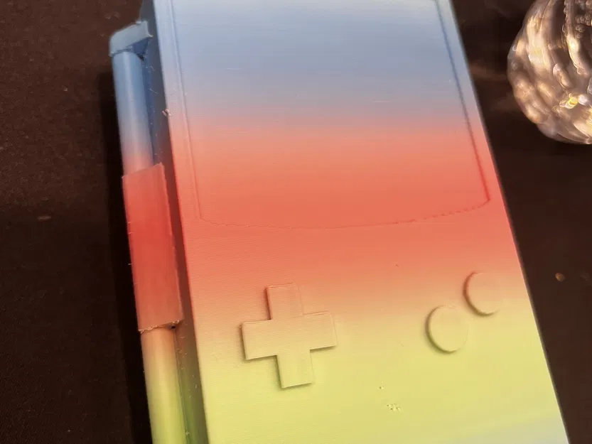 Vỏ bảo vệ cho Gameboy Color với chỗ để hai trò chơi - Image 1