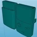 Vỏ bảo vệ cho Gameboy Color với chỗ để hai trò chơi - Thumbnail 3