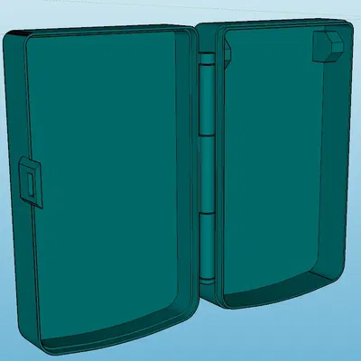 Vỏ bảo vệ cho Gameboy Color với chỗ để hai trò chơi