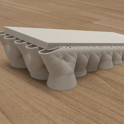 Cửa chặn với thiết kế tùy chỉnh hoàn toàn và hỗ trợ cây