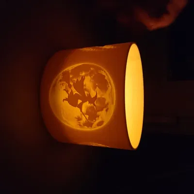 Giá đỡ nến tea light chủ đề Halloween Set 1